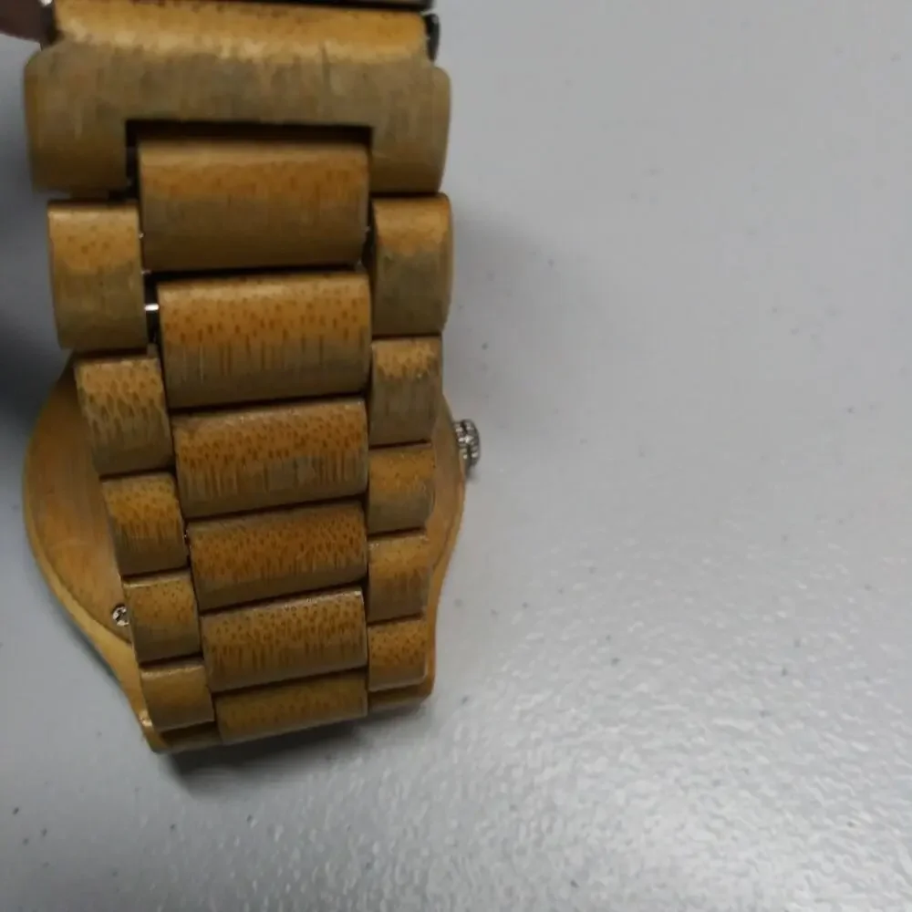 Woodie Specs Light Wooden Analog Watch Unisex